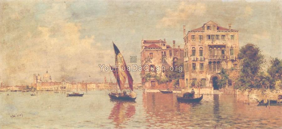 Maria De Venetian Canal - 安东尼奥·雷纳